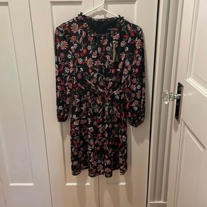 Women’s banana republic long sleeve dress size petite 0